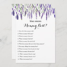 Convite Lado duplo - 2 jogos de Chá de fraldas