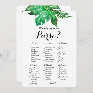 Convite Lado duplo - bolsa de jogos de 2 Chás de panela   