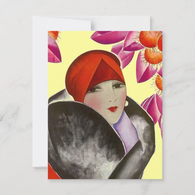 Convite Lady Inviviation Brunch Tarde de Tea (Frente)