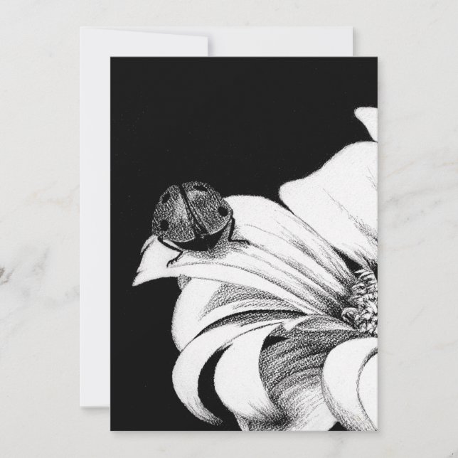 Convite Ladybird (Frente)