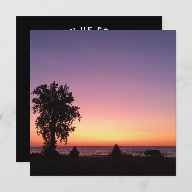 Convite lago Erie (Frente/Verso)