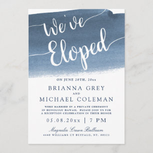 Convite Lago Harbor Fog   Eloped