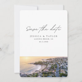Convite Laguna Beach Wedding Save the Date