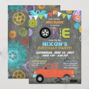 Convite Lâminas mecânicas para automóveis Ferramentas Calç