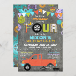 Convite Lâminas mecânicas para automóveis Ferramentas Calç