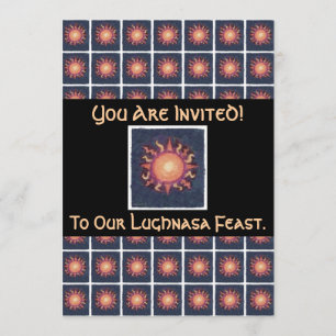 Convite Lammas/Lughnasa Sun Harvest Pagan