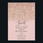 Convite Lâmpada, cor-de-rosa e Rosa, festa Glitter Sweet 1<br><div class="desc">Personalizar para qualquer evento</div>