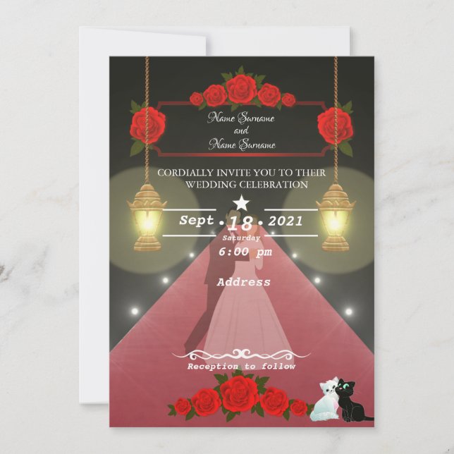 Convite Lâmpadas (Frente)