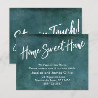 Lançamento do Home Sweet Home Grunge Teal