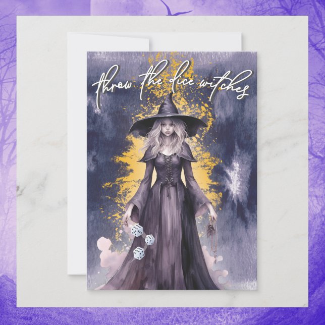 Convite Lance Os Dados Bruxas Outubro Halloween Bunco (Bunco - Halloween - October
Throw The Dice Witches - Hop On Your Broomstick and Fly On Over To Bunco)