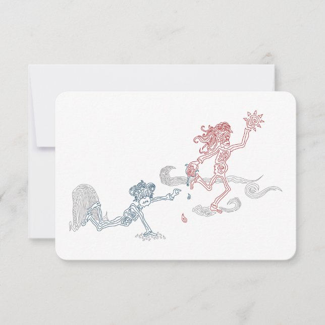 Convite lanche de macaco (Frente)