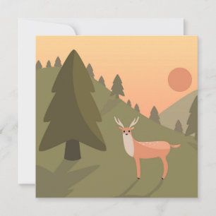Convite Landscape Deer Mountain Wilset Park Sunset Po