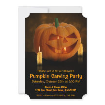 Lanterna de Abóbora Halloween com Velas