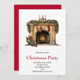 Convite Lareira Vitoriana Cozy