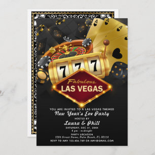 Convite Las Vegas achou que era festa do Ano Novo