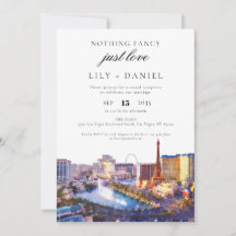 Las Vegas Elopement Wedding Reception