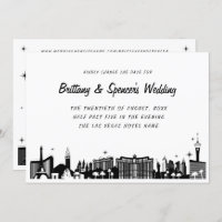 Las Vegas Strip Skyline Alterar a Data