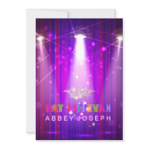 Laser PixDezines / Luz Neon Bat Mitzvah