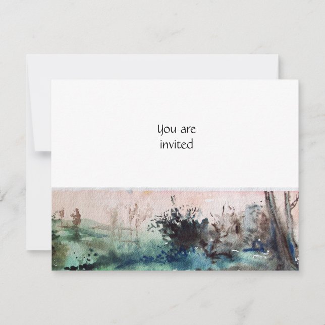 CONVITE LATERAL DA MAREMMA/PAISAGEM DA TÚSCULA (Frente)