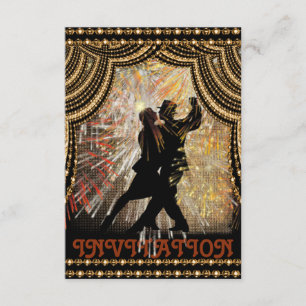 Convite Latim para dança Flamenco