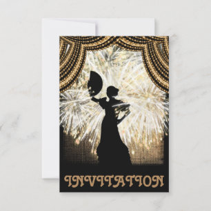 Convite Latim para dança Flamenco