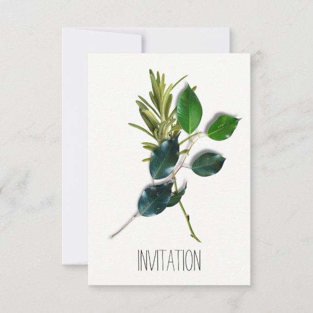 Convite Lauro Especializa Comida Orgânica do Restaurante d (Frente)