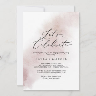 Convite Lavagem de Aquarela  Celebração do Vamos