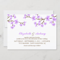 Lavanda Cherry Blossoms Wedding