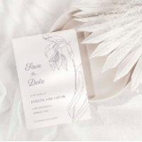 Lavanda de arco de flor de Arte de Linha Salvar a