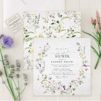 Lavanda Elegante Chá de panela de flor selvagem