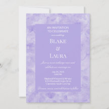 Lavanda Névoa Simples Roxo Aquarela Personalizada