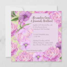 Convite Lavish Wedding