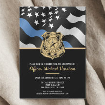 Law Enforcement Officer Police Academy Graduation