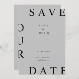 Convite layout ultra moderno Salvar data