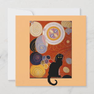Convite Le Chat Noir e Hilma ap Klint,