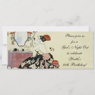 Convite Le Grand Decolletage de George Barbier, Art Déco