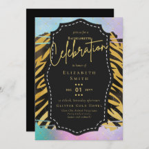 LeahG Bonito Girly Bachelorette Glam Animal Prints