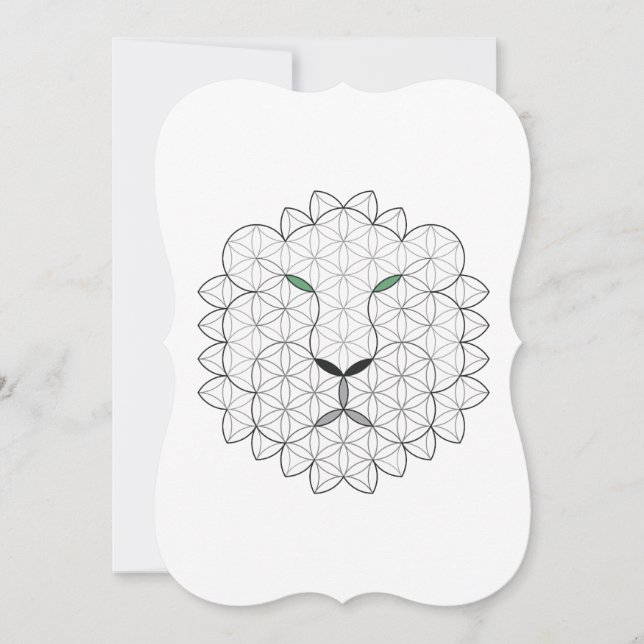 Convite Leão Sagrado, B01BW. (Frente)