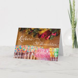 Convite Leckere Weihnachten mit leckeren Weihnachtsgrüßen!