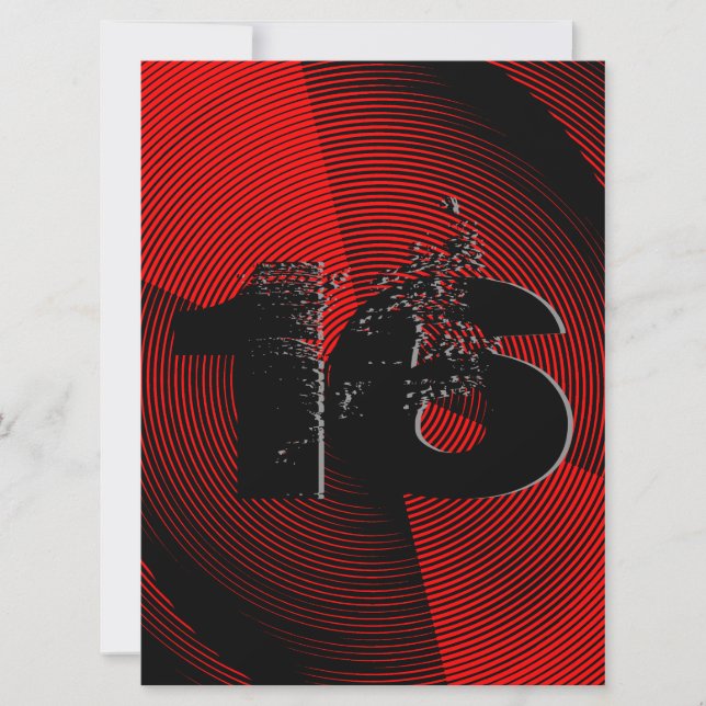 Convite Legal 16ª Festa de aniversário (Frente)