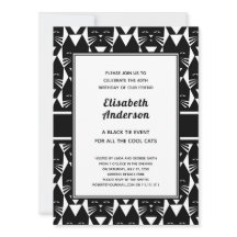 Legal Gatos, Festa de aniversário Preta, Engraçado