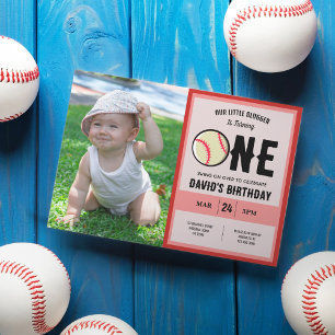 Convite Legal primeiro aniversario de Fotografia de Baseba