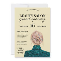 Legal salão de beleza turquesa brilhante grande ab