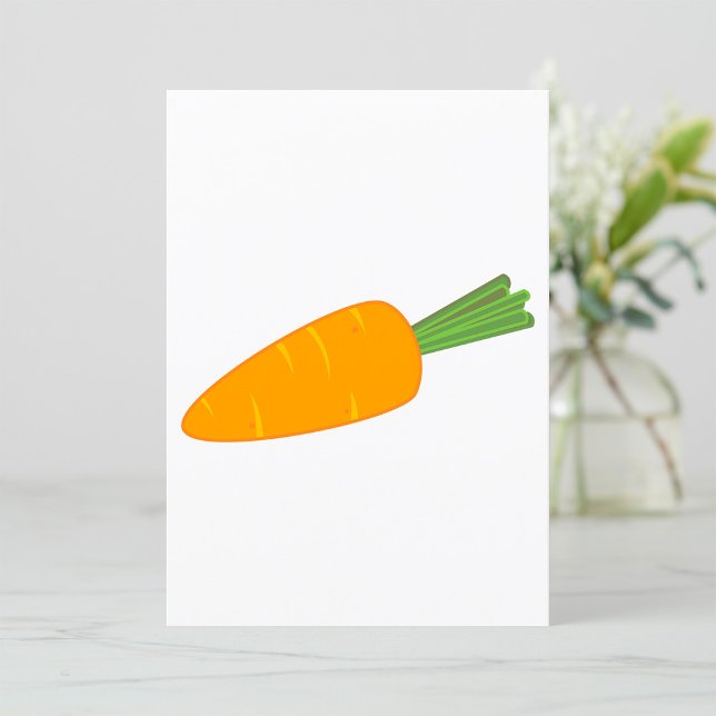 Convite Legume Cenoura Laranja (Criador carregado)