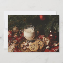 Convite Leite e Biscoitos Clássicos