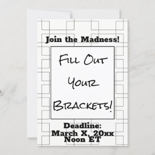 Convite Lembrete do Partido de Basquete em Marcha do Paraí