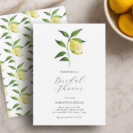 Convite Lemon Bridal Shower Invitations Printing