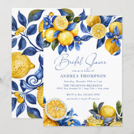 Convite Lemon | Chá de panela de Verão