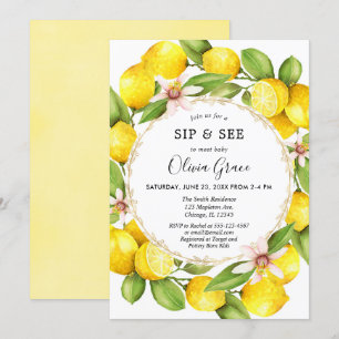 Convite Lemon gole e vê, encontra e cumprimenta a menina