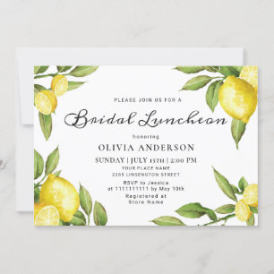 Convite Lemons Greenerescência em Água Pecado